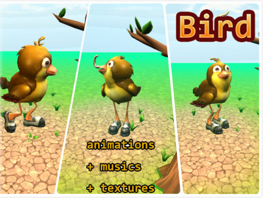 Cartoon Bird - Cartoon Animals - Funny Animations